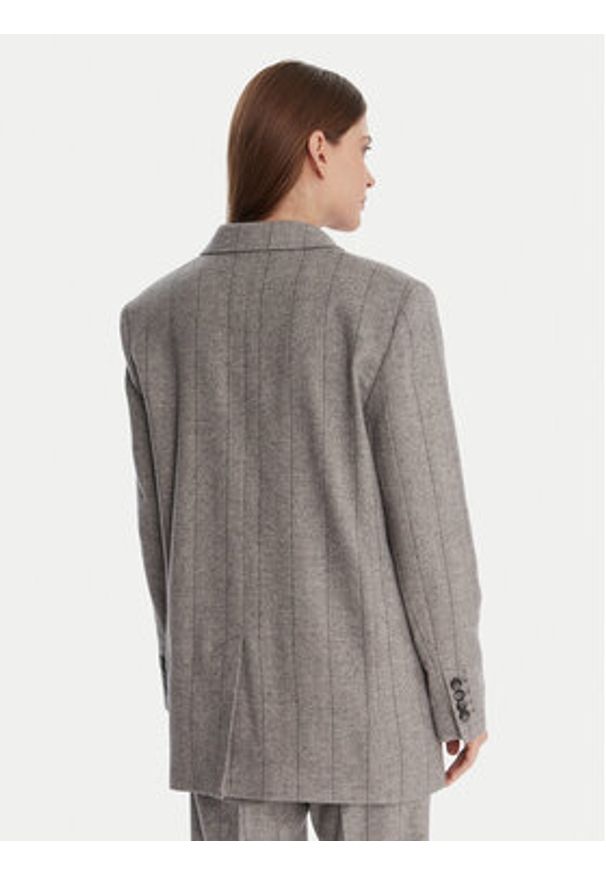 MAX&Co. Marynarka Iames 2526046084200 Szary Relaxed Fit. Kolor: szary. Materiał: syntetyk