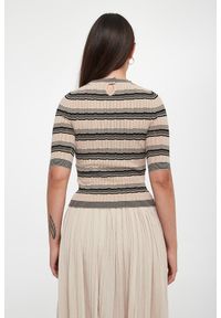 Weekend Max Mara - Sweter damski z krótkim rękawem Leda WEEKEND MAX MARA. Długość rękawa: krótki rękaw. Długość: krótkie #4