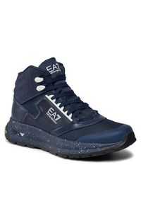 EA7 Emporio Armani Sneakersy X8Z036 XK293 S870 Granatowy. Kolor: niebieski. Materiał: materiał #8