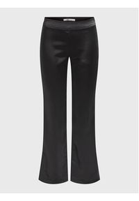 only - ONLY Spodnie materiałowe Paige-Mayra 15275725 Czarny Flare Fit. Kolor: czarny. Materiał: syntetyk