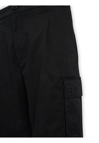 Hugo - HUGO Szorty materiałowe Craysen 50556891 Czarny Straight Fit. Kolor: czarny. Materiał: bawełna #3