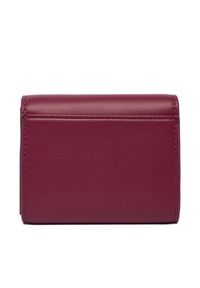 Calvin Klein Portfel Bold Ck Medium Bifold LV04F1047G Bordowy. Kolor: czerwony. Materiał: skóra #3