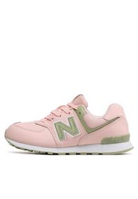 New Balance Sneakersy GC574CT1 Różowy. Kolor: różowy. Materiał: skóra. Model: New Balance 574 #6