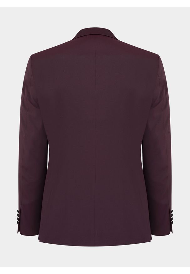 Pako Lorente - PAKO LORENTE – Marynarka smokingowa P22SF-3S-004-D-S. Okazja: na ślub cywilny, na wesele. Materiał: poliester, wiskoza