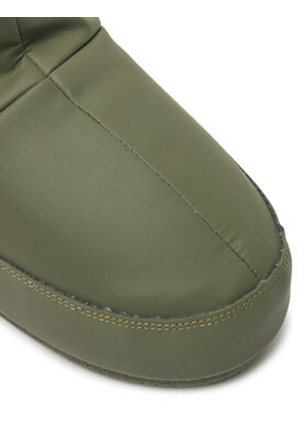 Moon Boot Śniegowce 80D1409410 Khaki. Kolor: brązowy. Materiał: skóra