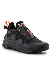 Buty do chodzenia męskie Palladium Off-grid. Zapięcie: zamek. Kolor: czarny. Materiał: materiał, syntetyk, tkanina. Szerokość cholewki: normalna. Sport: turystyka piesza