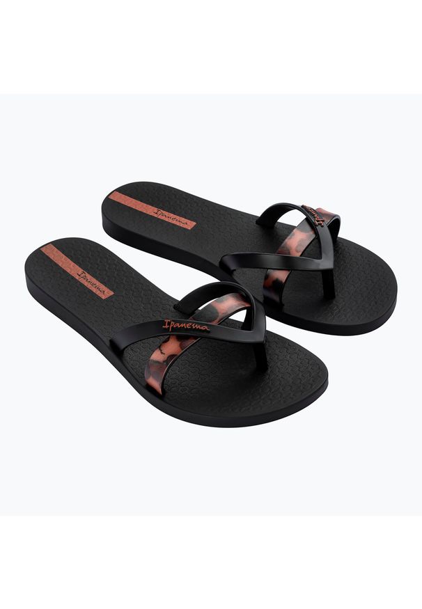 Japonki damskie Ipanema Kirei Chic. Kolor: czarny. Styl: sportowy