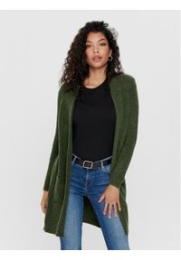 only - ONLY Kardigan 15179815 Zielony Regular Fit. Kolor: zielony. Materiał: syntetyk #1