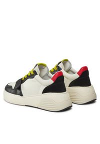 Love Moschino - LOVE MOSCHINO Sneakersy JA15395G1IIAB10A Écru. Materiał: skóra