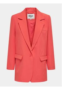 only - ONLY Marynarka Lana-Berry 15245698 Różowy Oversize. Kolor: różowy. Materiał: syntetyk #6