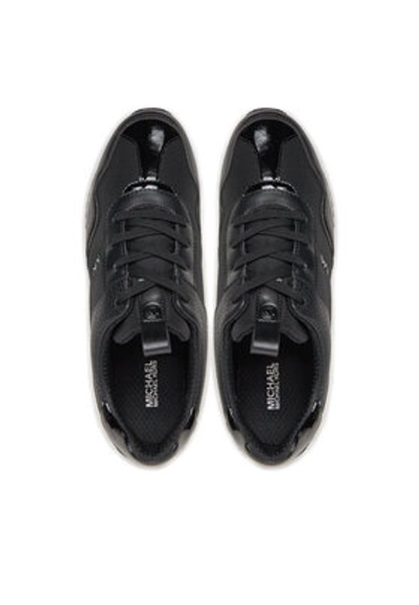 MICHAEL Michael Kors Sneakersy Raina Trainer 43R4RNFSAD Czarny. Kolor: czarny. Materiał: materiał