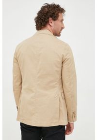 Polo Ralph Lauren marynarka męska kolor beżowy. Typ kołnierza: polo. Kolor: beżowy. Materiał: materiał. Styl: klasyczny #5