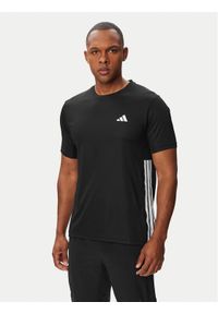 Adidas - adidas T-Shirt Workout Essentials Base 3-Stripes KA3452 Czarny Regular Fit. Kolor: czarny. Materiał: syntetyk #1