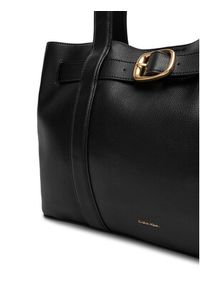Calvin Klein Torebka Buckle Medium Tote LV04F3294G Czarny. Kolor: czarny. Materiał: skórzane #6