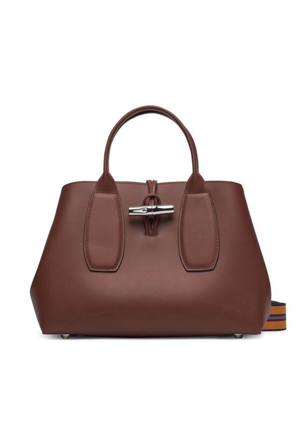 Longchamp Torebka 10058HCN Brązowy. Kolor: brązowy. Materiał: skórzane