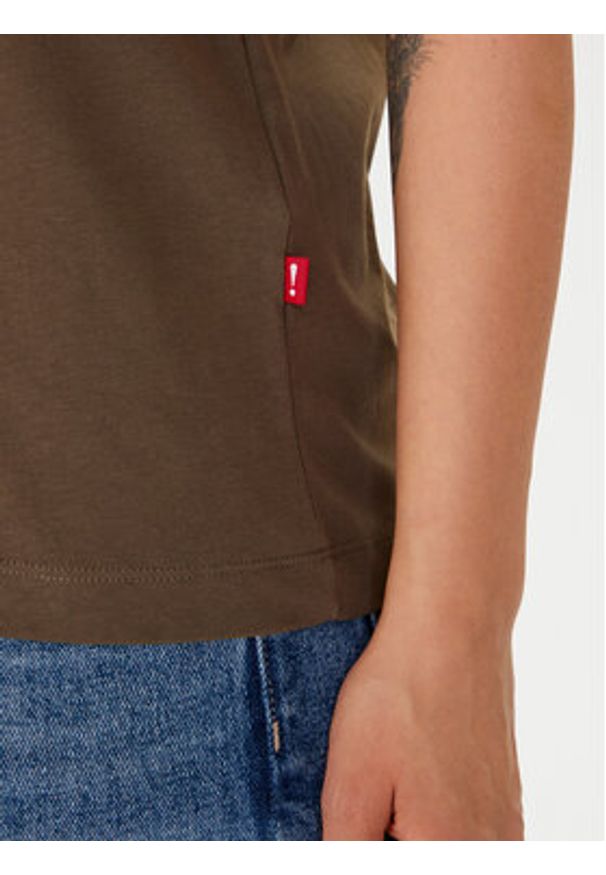JOOP! Jeans T-Shirt Tanasia 30048568 Zielony Regular Fit. Kolor: zielony. Materiał: bawełna