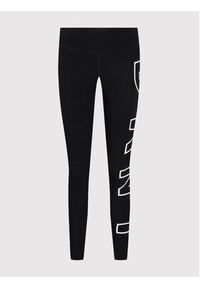 DKNY Sport Legginsy DP1P1960 Czarny Slim Fit. Kolor: czarny. Materiał: bawełna