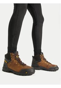 CAT Footwear Trapery Framework St S3 Wr Hro P722602 Brązowy. Kolor: brązowy. Materiał: skóra #6