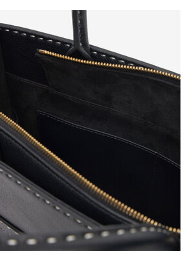 Elisabetta Franchi Torebka BS-09A-51E2-V460 Czarny. Kolor: czarny. Materiał: skórzane