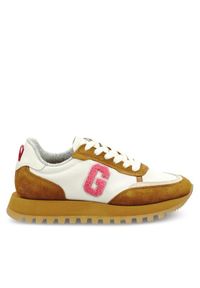 GANT - Gant Sneakersy Caffay Sneaker 28533557 Brązowy. Kolor: brązowy. Materiał: welur, skóra