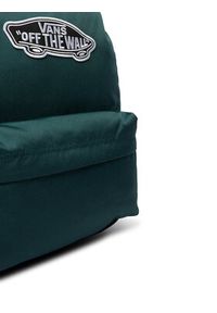 Vans Plecak Old Skool Classic Backpack VN000H4YFRJ1 Zielony. Kolor: zielony. Materiał: materiał #2