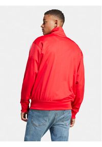 Adidas - adidas Bluza adicolor Classics IJ7060 Czerwony Loose Fit. Kolor: czerwony. Materiał: syntetyk #5