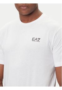 EA7 Emporio Armani T-Shirt 7M000567 AF10375 M0003 Biały Regular Fit. Kolor: biały. Materiał: bawełna #5