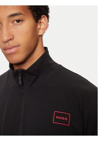 Hugo Bluza 50525245 Czarny Regular Fit. Kolor: czarny. Materiał: bawełna #4
