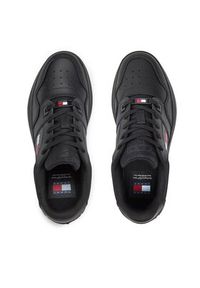Tommy Jeans Sneakersy Tjw Retro Basket Flatform Ess EN0EN02506 Czarny. Kolor: czarny. Materiał: skóra #6