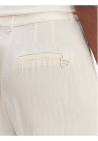 Marella Spodnie palazzo Formato 2613131035 Écru Wide Leg. Materiał: acetat #4