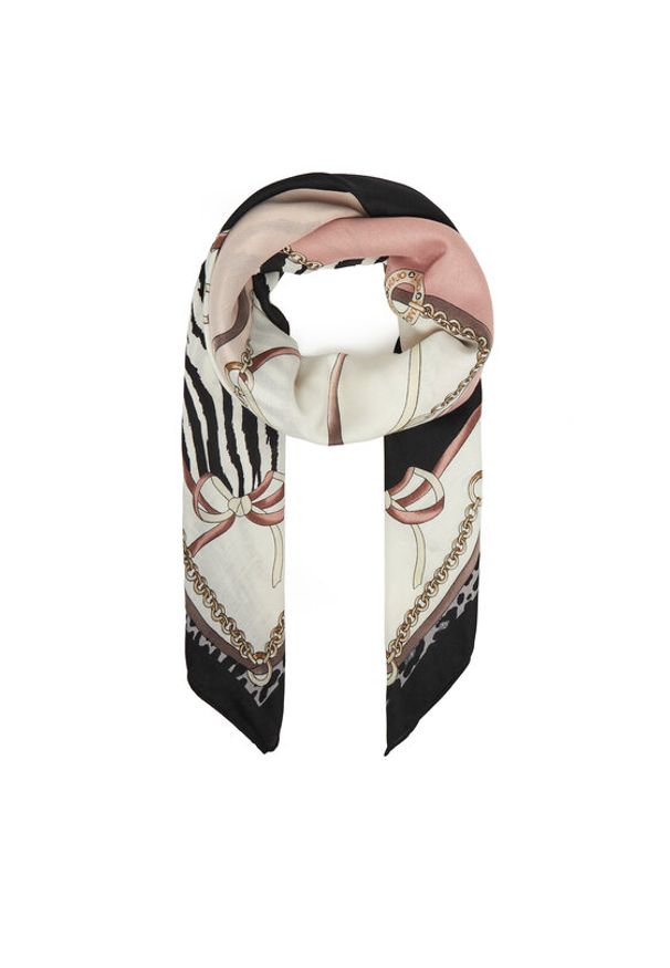 Liu Jo Chusta Foulard Ribbon Anima 2F5083 T0300 Beżowy. Kolor: beżowy. Materiał: poliester, materiał