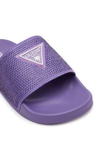Guess Klapki E4GZ25 BB00F Fioletowy. Kolor: fioletowy. Materiał: syntetyk #4