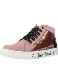 Garvalin - Buty GARVALIN 221541G Rose. Kolor: różowy. Materiał: tkanina, skóra. Sport: turystyka piesza