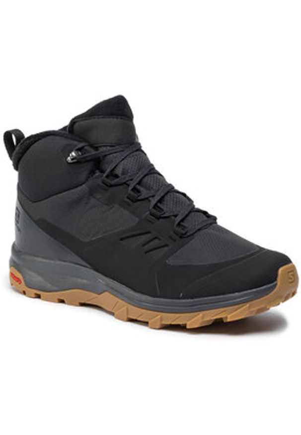 salomon - Salomon Trekkingi Outsnap Cswp 409220 28 V0 Czarny. Kolor: czarny. Materiał: materiał. Sport: turystyka piesza