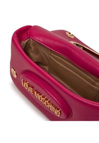 Love Moschino - LOVE MOSCHINO Torebka JC4032PP1LLE162A Różowy. Kolor: różowy. Materiał: skórzane #4