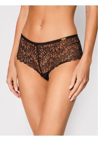 Gossard Bokserki Swirl 17804 Czarny. Kolor: czarny. Materiał: syntetyk