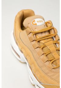 Nike Sportswear - Buty Air Max 95. Zapięcie: sznurówki. Kolor: żółty. Materiał: guma. Obcas: na platformie. Model: Nike Air Max #4
