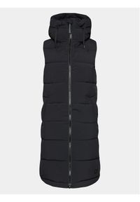 Halti Bezrękawnik Penger W Puffer Vest 065-0462 Czarny Regular Fit. Kolor: czarny. Materiał: syntetyk. Długość rękawa: bez rękawów