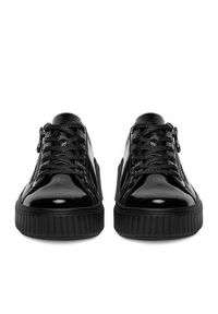 Rieker Sneakersy N2501-00 Czarny. Kolor: czarny. Materiał: skóra, lakier #7
