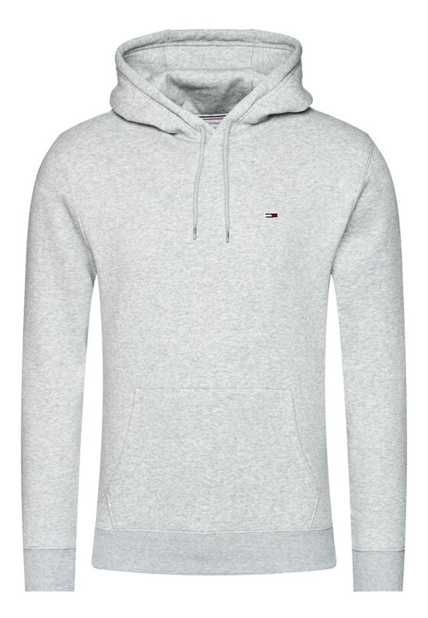 Tommy Jeans Bluza Regular Fleece DM0DM09593 Szary Regular Fit. Kolor: szary. Materiał: syntetyk