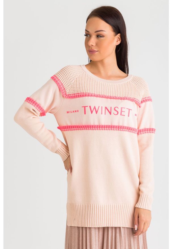 TwinSet - SWETER twinset. Okazja: do pracy