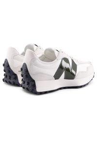 Buty damskie New Balance WS327JWA – białe. Okazja: na co dzień. Kolor: biały. Materiał: skóra, dresówka, materiał, syntetyk, guma. Szerokość cholewki: normalna. Sezon: wiosna. Obcas: na płaskiej podeszwie #2