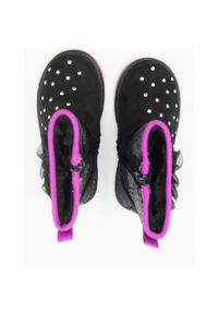 skechers - Buty Skechers Twinkle Toes Glitzy Glam, Dzieci. Okazja: na uczelnię. Kolor: czarny. Materiał: zamsz, materiał. Model: Skechers Sport. Sport: joga i pilates