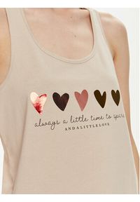 only - ONLY Top Henny 15327669 Écru Regular Fit. Materiał: bawełna #4