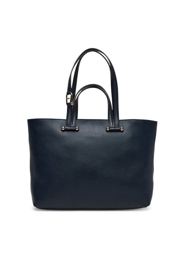 Furla Torebka Duetto L WB01453 BX3169 3923S Granatowy. Kolor: niebieski. Materiał: skórzane