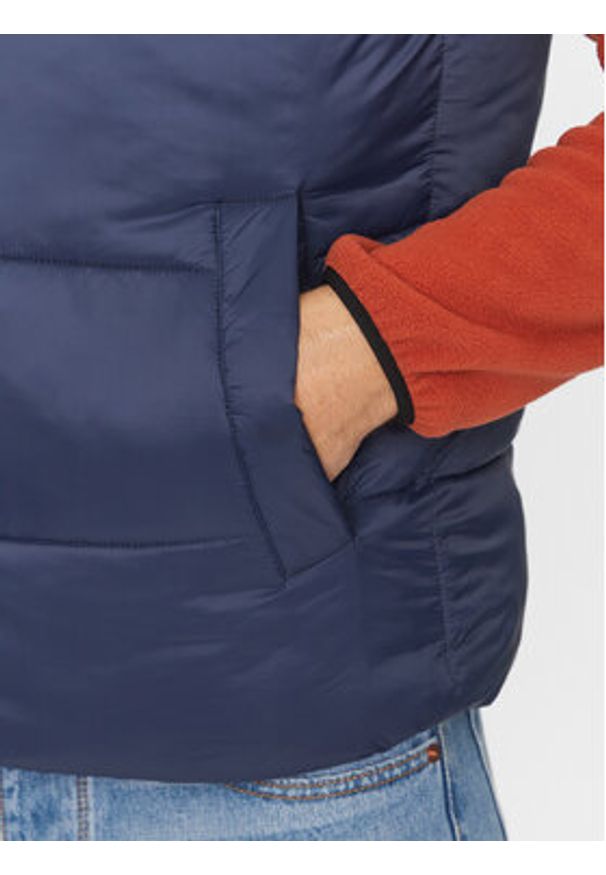Jack & Jones - Jack&Jones Bezrękawnik 12235861 Granatowy Regular Fit. Kolor: niebieski. Materiał: syntetyk. Długość rękawa: bez rękawów