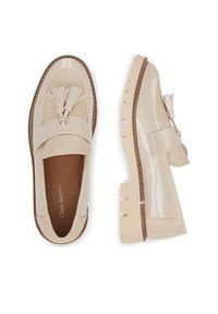 Clara Barson Loafersy WS6387-01 Beżowy. Kolor: beżowy. Materiał: skóra