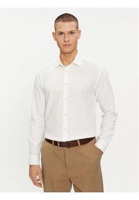 Selected Homme Koszula Regbond 16092566 Biały Regular Fit. Kolor: biały. Materiał: bawełna
