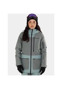 FUNDANGO - Kurtka Narciarska Damska Fundango Poplar ECO. Kolor: zielony. Materiał: materiał. Sezon: zima. Sport: narciarstwo #1