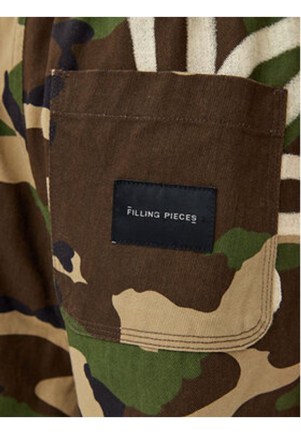 Filling Pieces Szorty sportowe 8829906 Zielony Regular Fit. Kolor: zielony. Materiał: bawełna